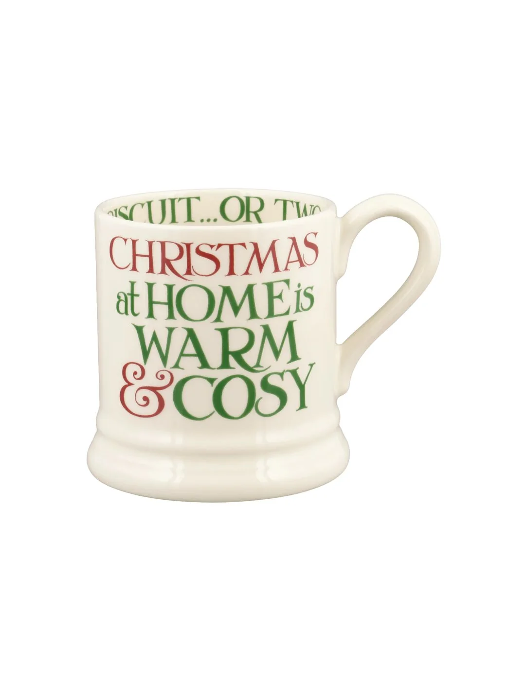 Emma Bridgewater Christmas Toast and Marmalade Warm and Cosy 1/2 Pint Mug - Image 2