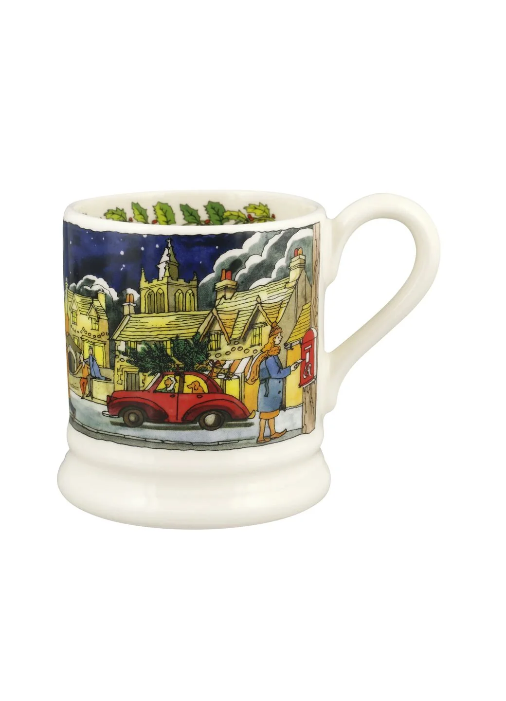 Emma Bridgewater Christmas Town and Country 1/2 Pint Mug - Image 2