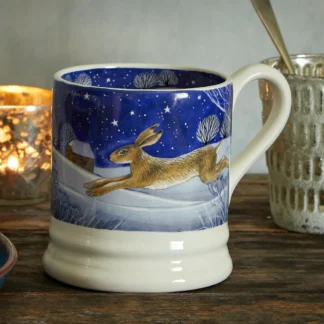 Emma Bridgewater at Gifted Boston Spa - Midnight Hare 1/2 Pint Mug