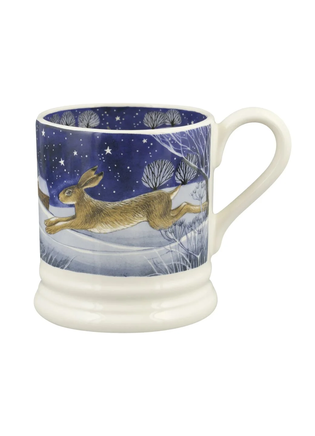 Emma Bridgewater Midnight Hare 1/2 Pint Mug - Image 3