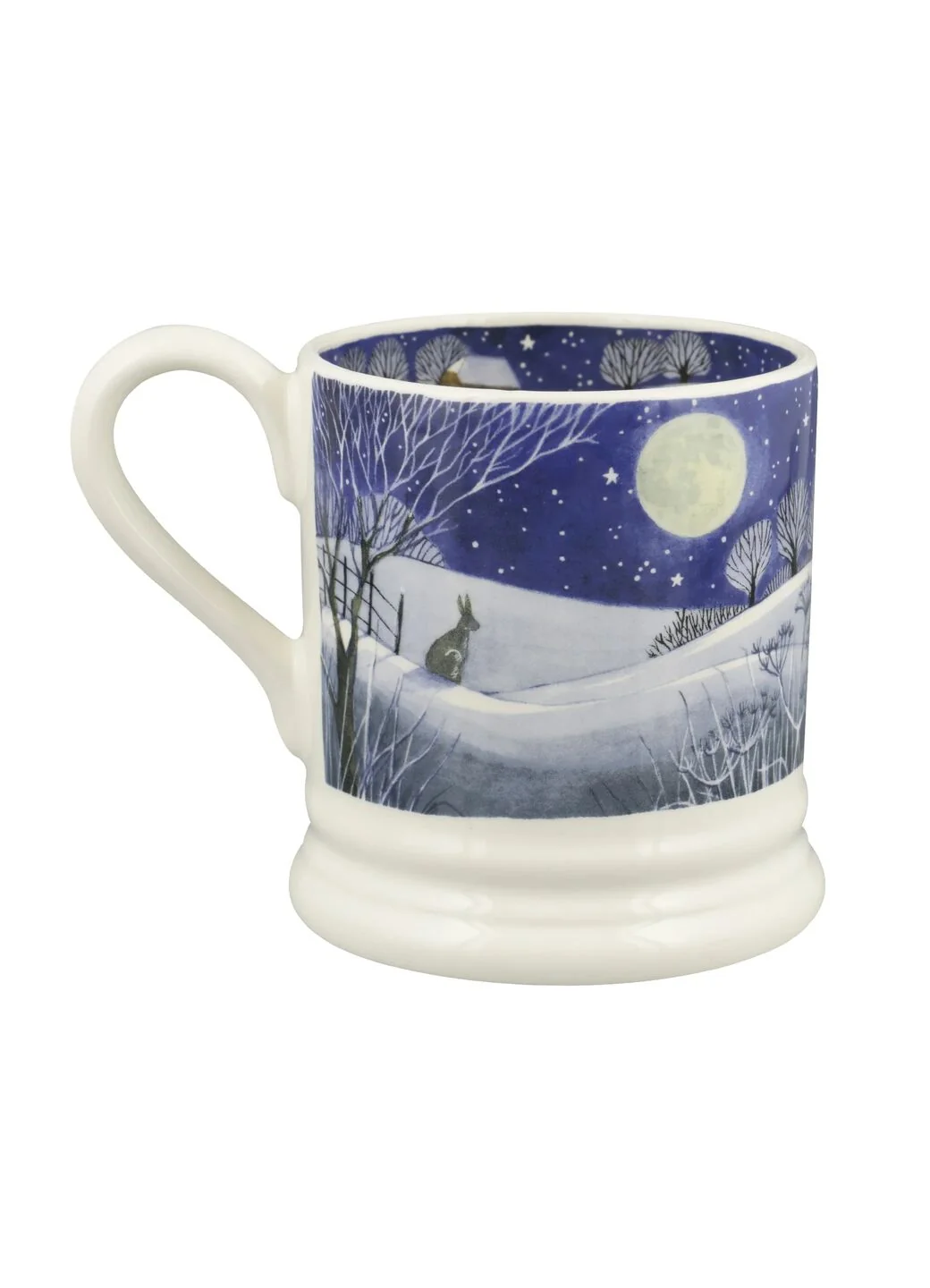 Emma Bridgewater Midnight Hare 1/2 Pint Mug - Image 4