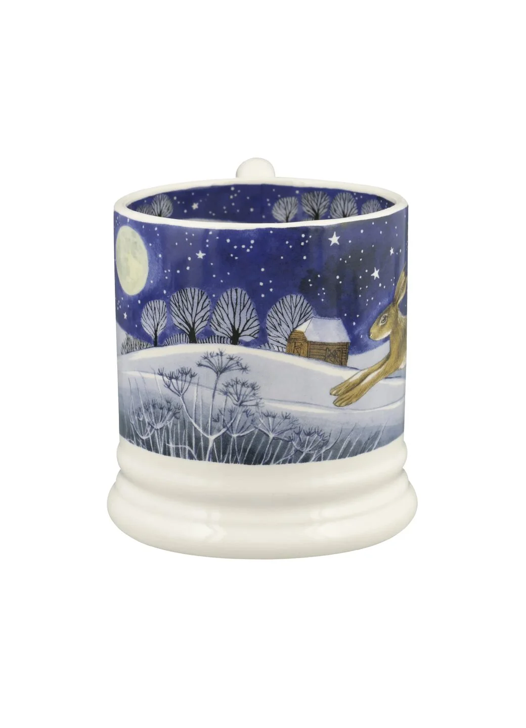 Emma Bridgewater Midnight Hare 1/2 Pint Mug - Image 5
