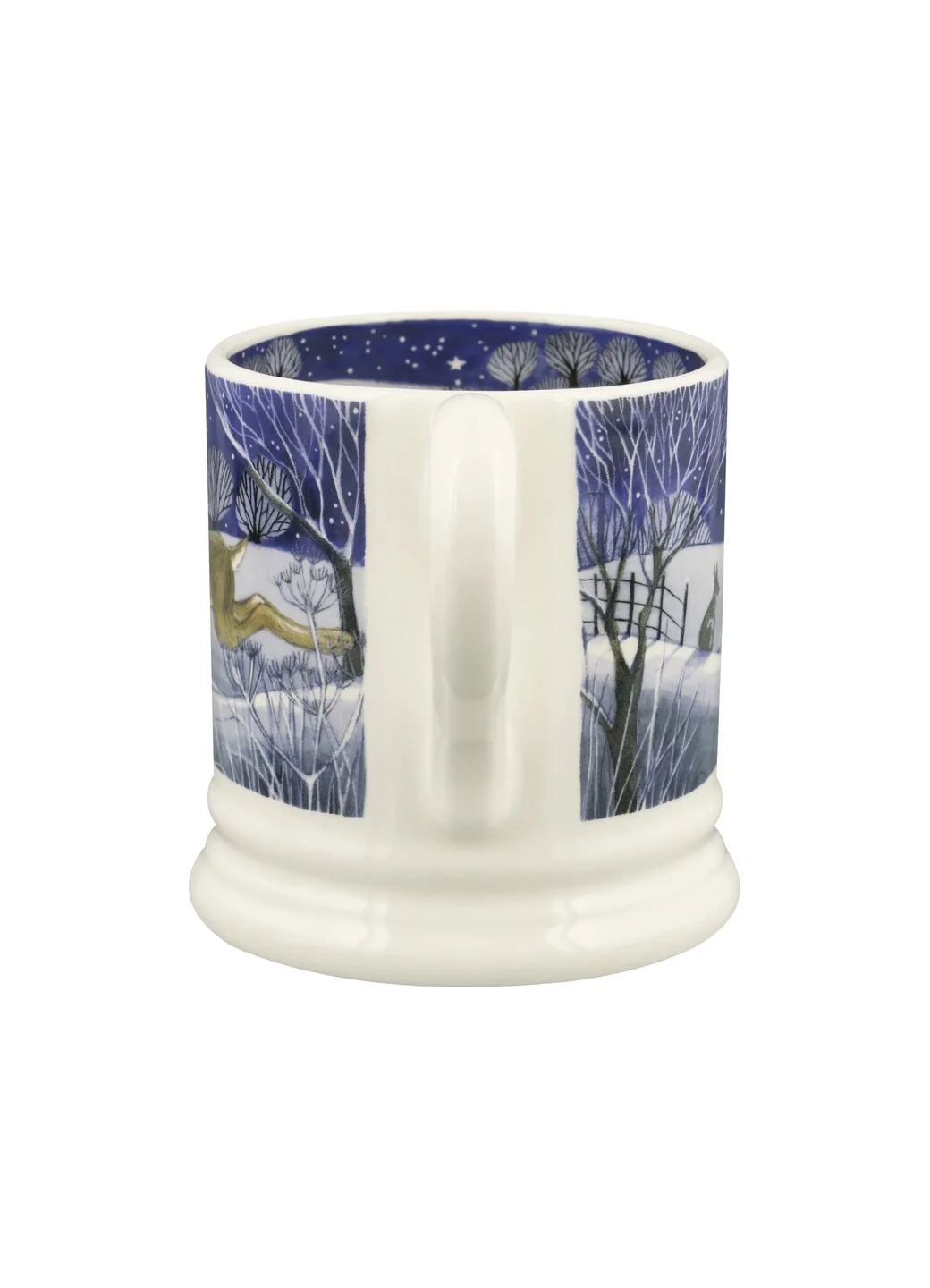 Emma Bridgewater Midnight Hare 1/2 Pint Mug - Image 6