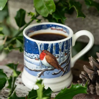 Emma Bridgewater at Gifted Boston Spa - Midnight Robin 1/2 Pint Mug