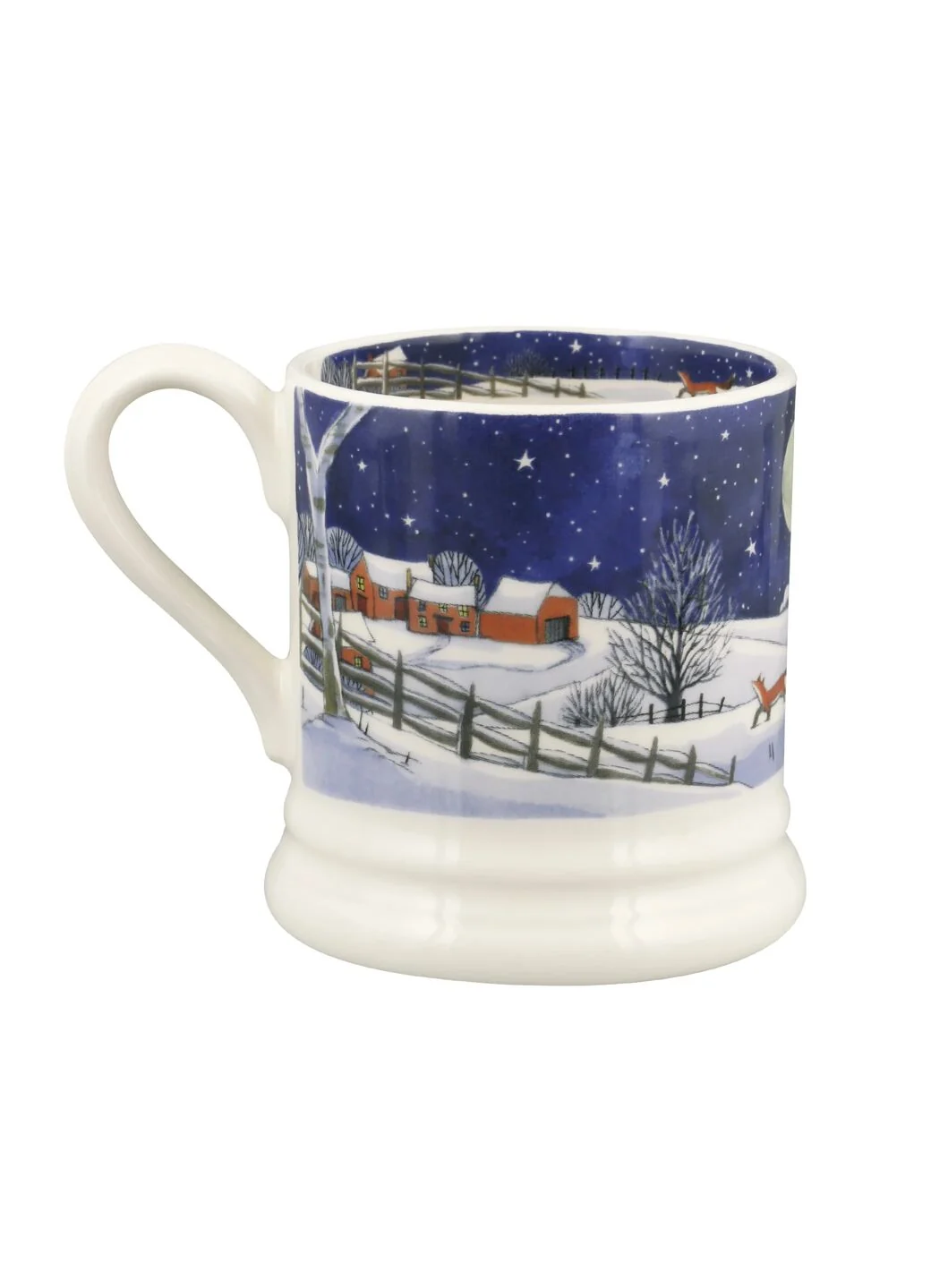 Emma Bridgewater Midnight Robin 1/2 Pint Mug - Image 3