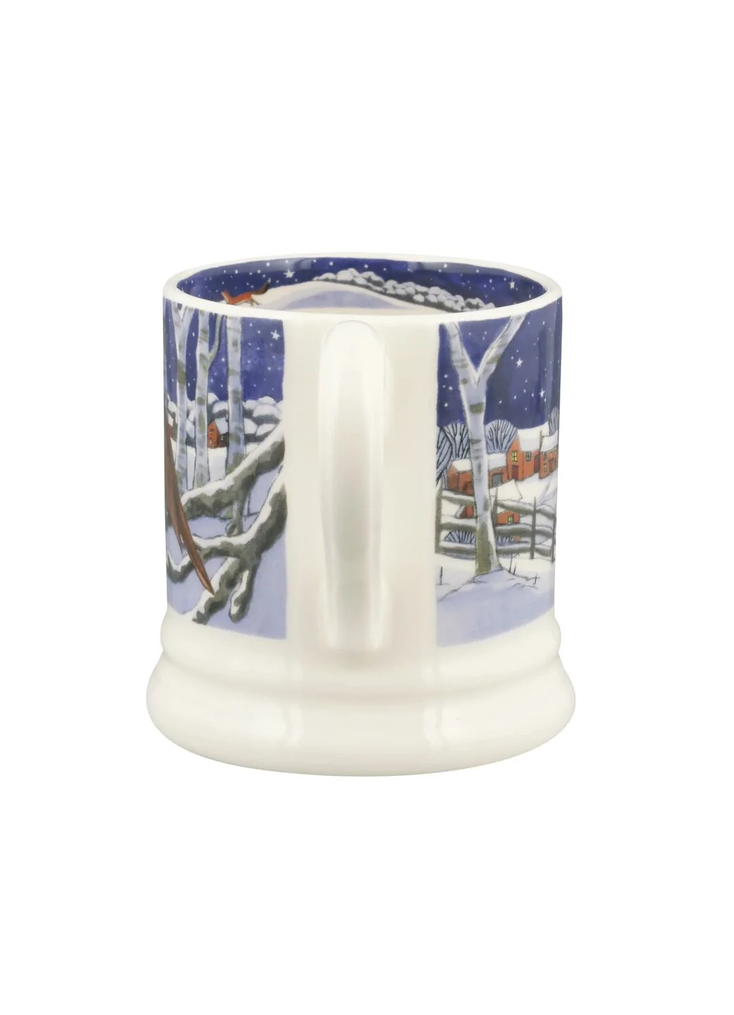 Emma Bridgewater Midnight Robin 1/2 Pint Mug - Image 4
