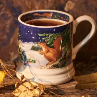 Emma Bridgewater at Gifted Boston Spa - Midnight Squirrel 1/2 Pint Mug
