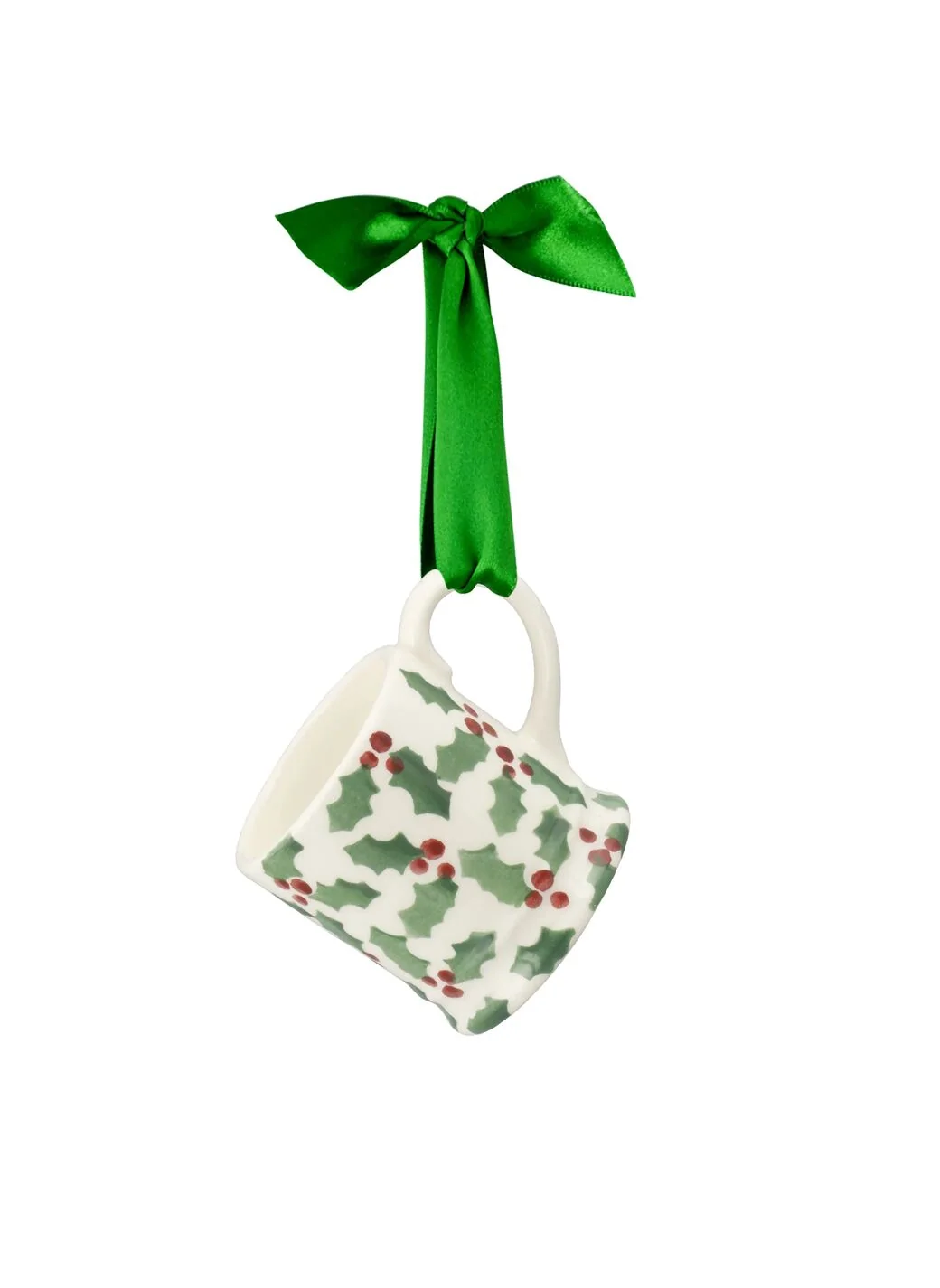 Emma Bridgewater Tiny Scattered Holly Tiny Mug - Image 2