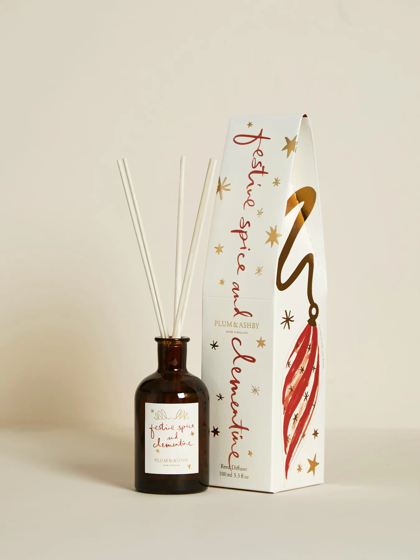 Plum and Ashby Festive Spice and Clementine Diffuser