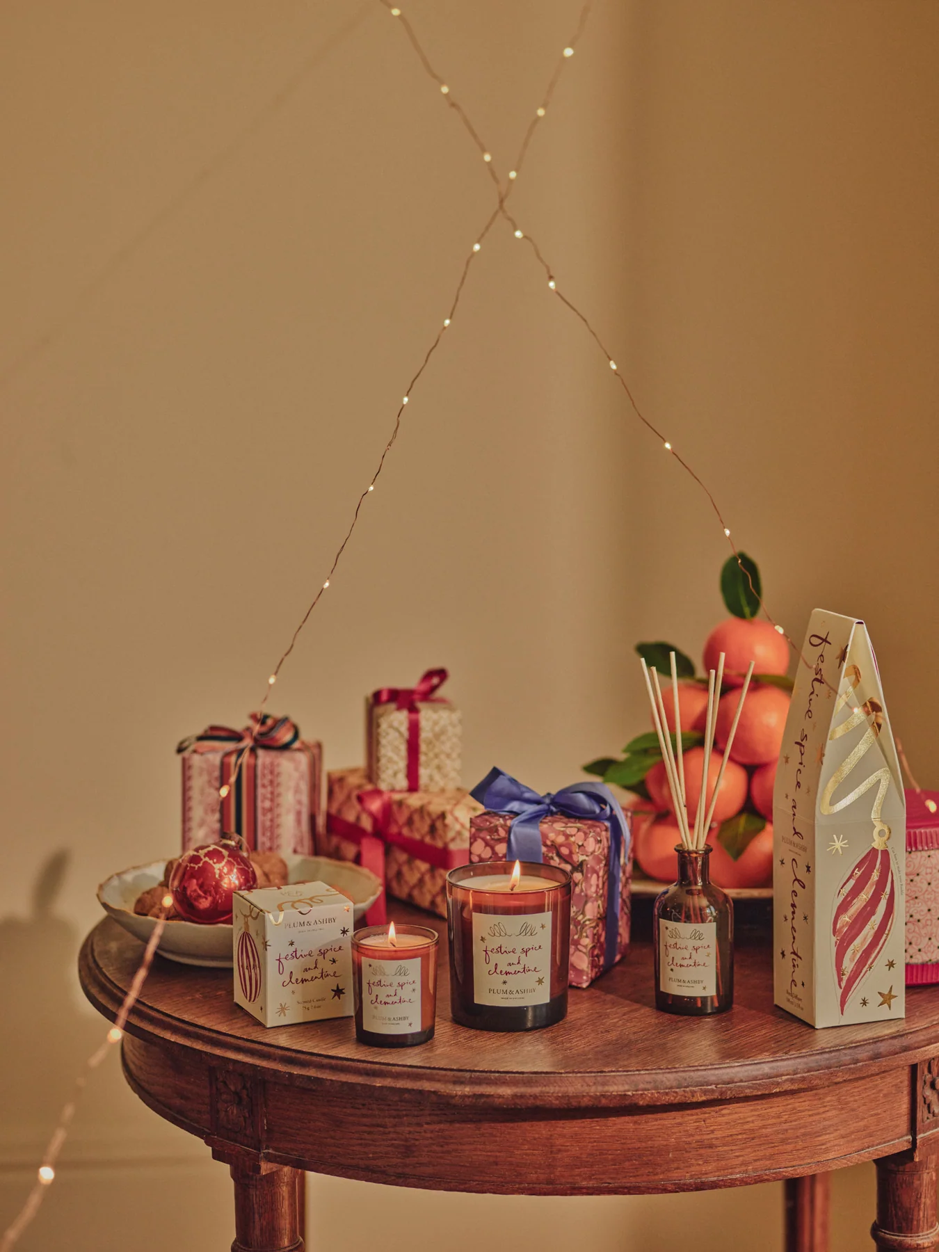 Plum and Ashby Festive Spice and Clementine Diffuser - Image 3