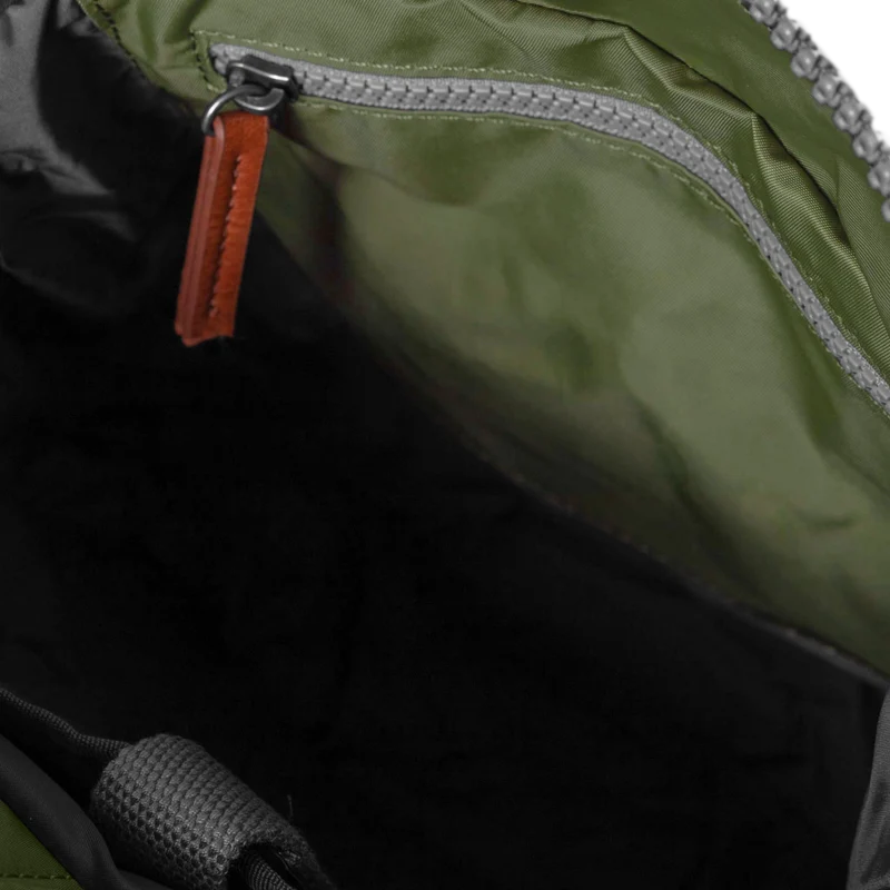 Roka Bantry B Recycled Nylon Backpack Medium in Avocado - Image 4